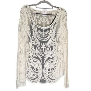 Echoes of Art Nouveau Blouse sz L